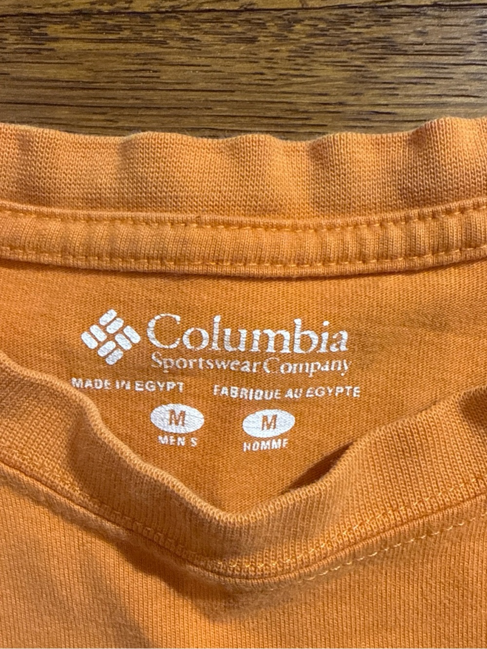 Columbia Orange Short-Sleeve Crew Shirt - Picture 2 of 4